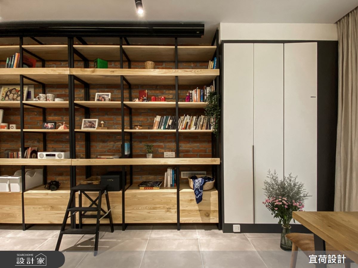 47坪毛胚屋＿混搭風客廳案例圖片＿宜荷設計＿宜荷_合肥之16