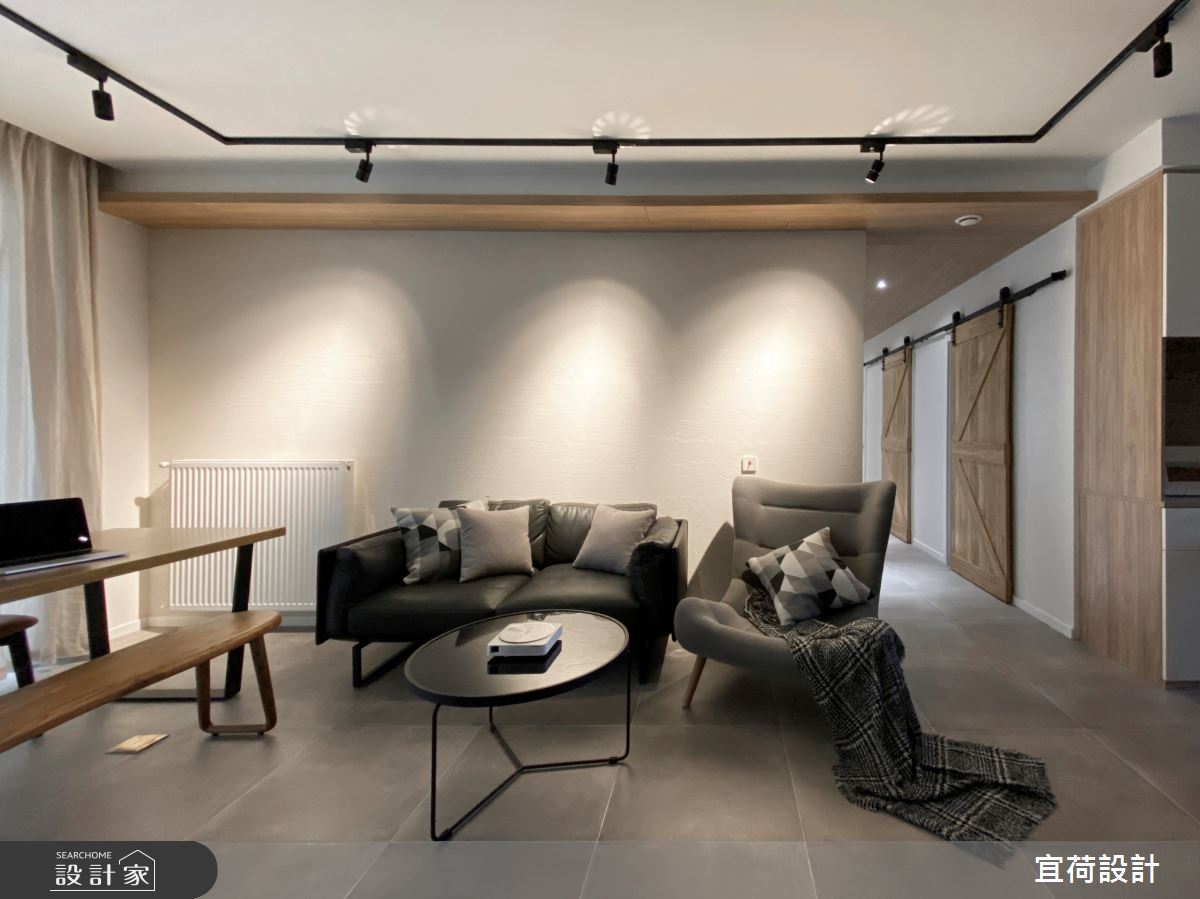 47坪毛胚屋＿混搭風客廳案例圖片＿宜荷設計＿宜荷_合肥之17