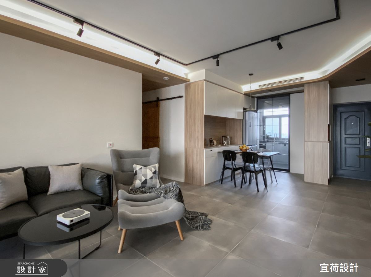 47坪毛胚屋＿混搭風客廳餐廳案例圖片＿宜荷設計＿宜荷_合肥之18