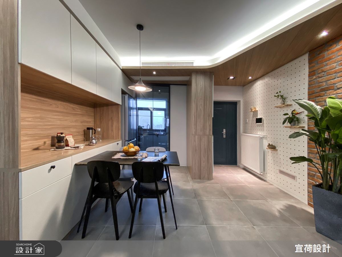 47坪毛胚屋＿混搭風玄關餐廳案例圖片＿宜荷設計＿宜荷_合肥之19