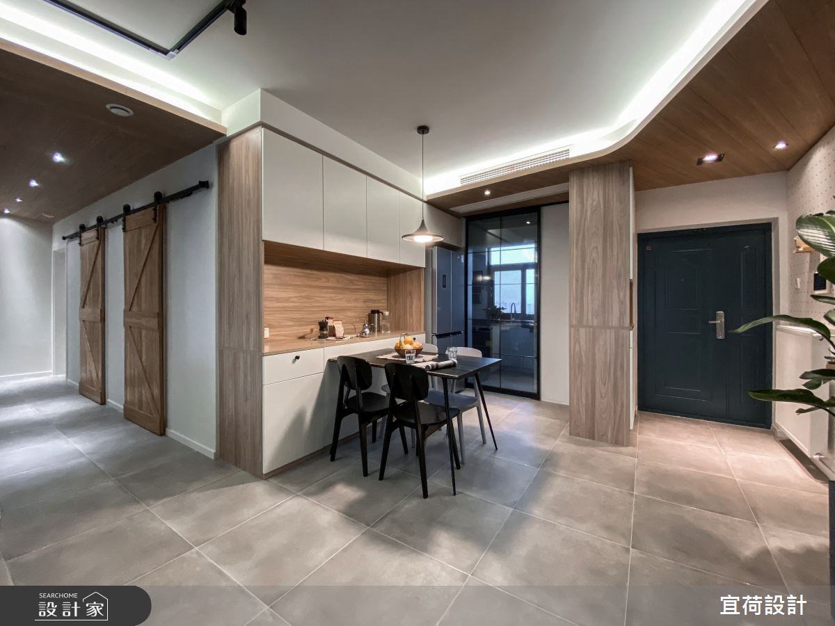 47坪毛胚屋＿混搭風玄關餐廳案例圖片＿宜荷設計＿宜荷_合肥之20