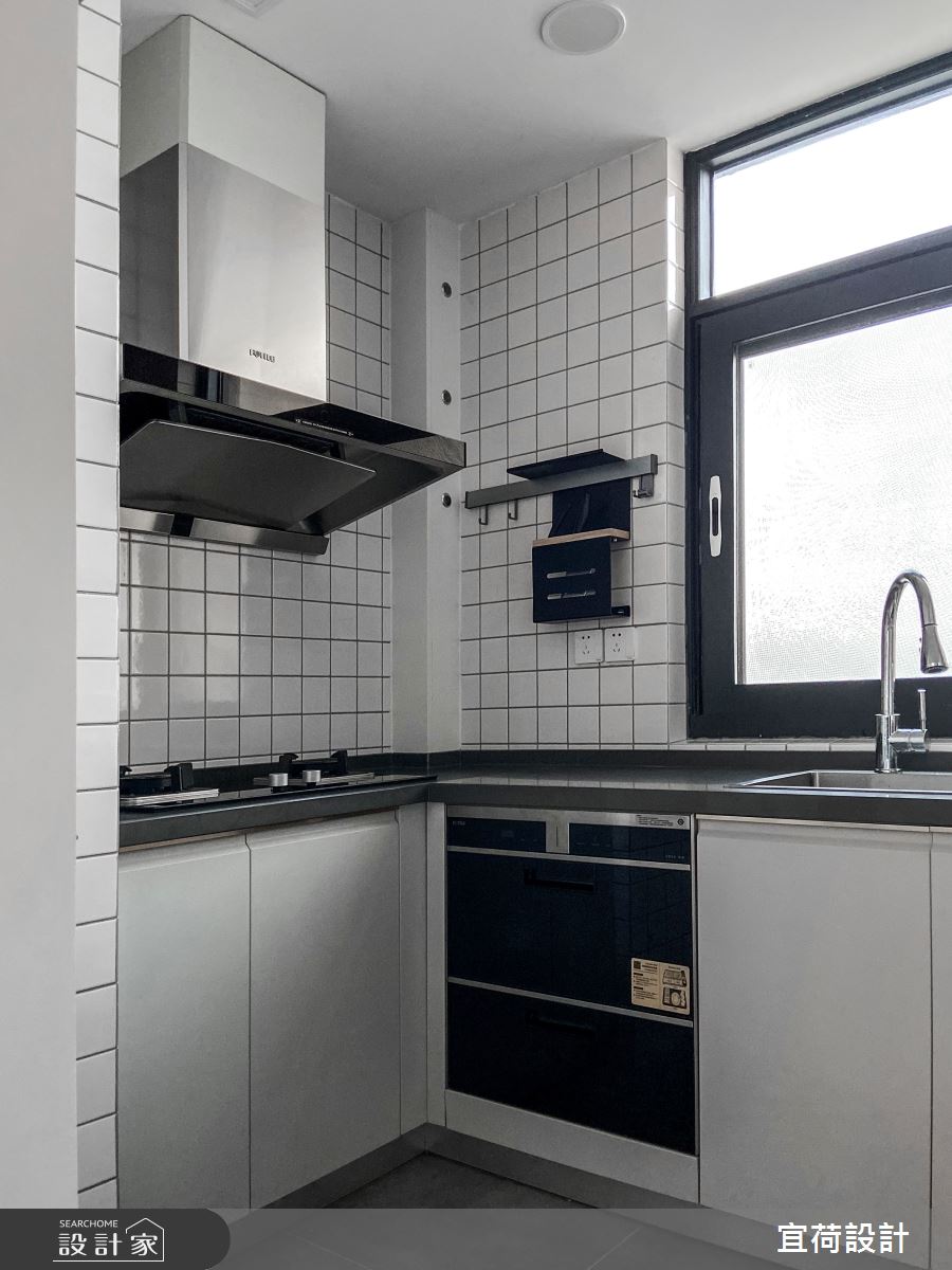 47坪毛胚屋＿混搭風廚房案例圖片＿宜荷設計＿宜荷_合肥之22