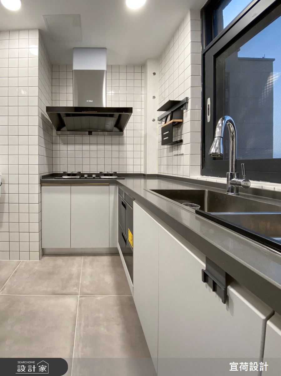 47坪毛胚屋＿混搭風廚房案例圖片＿宜荷設計＿宜荷_合肥之23