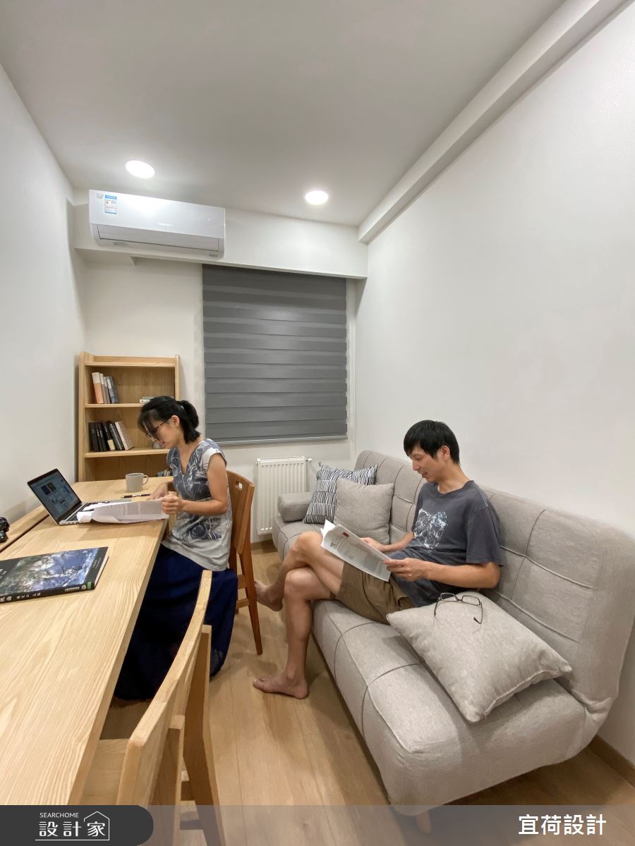 47坪毛胚屋＿混搭風書房案例圖片＿宜荷設計＿宜荷_合肥之32