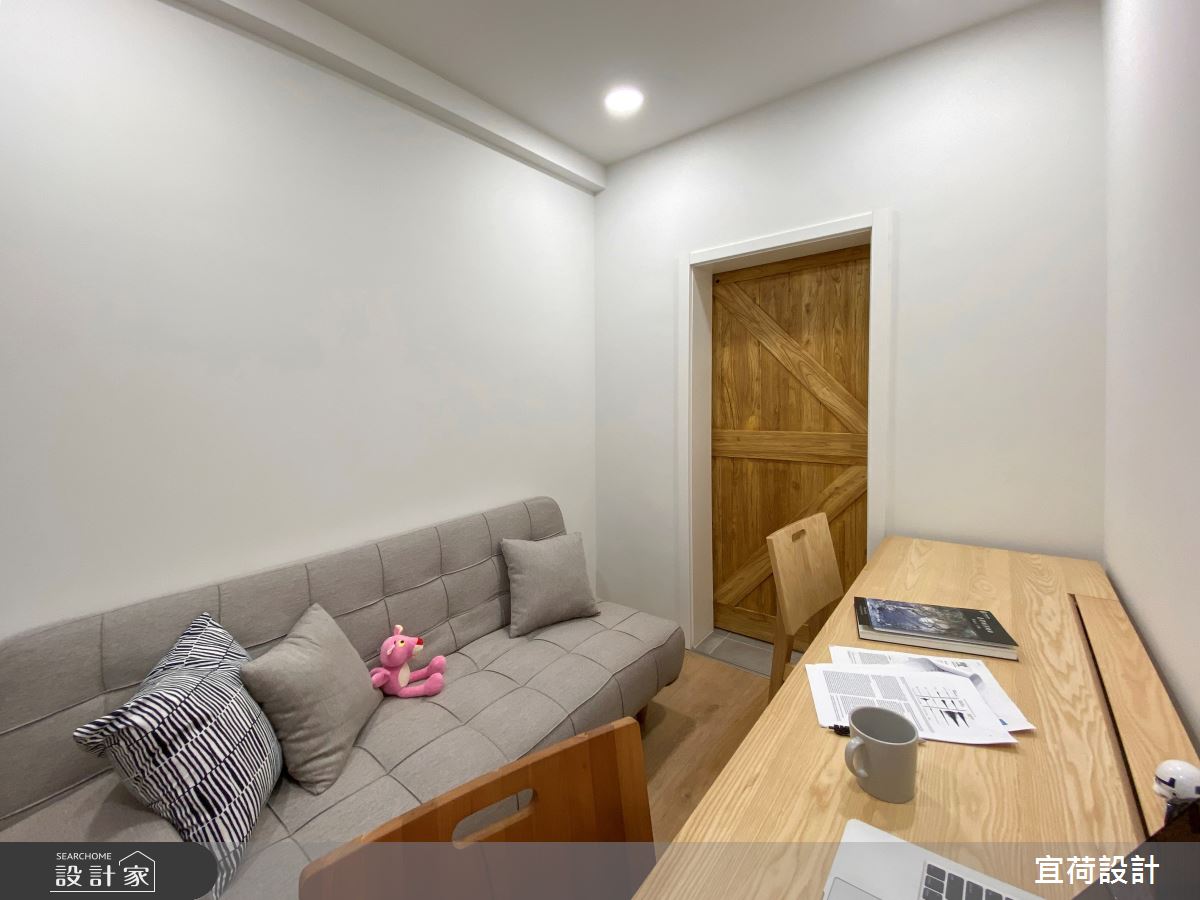 47坪毛胚屋＿混搭風書房案例圖片＿宜荷設計＿宜荷_合肥之33