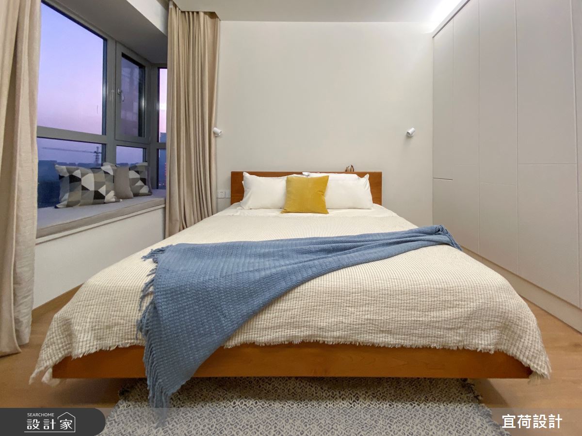 47坪毛胚屋＿混搭風臥室案例圖片＿宜荷設計＿宜荷_合肥之35