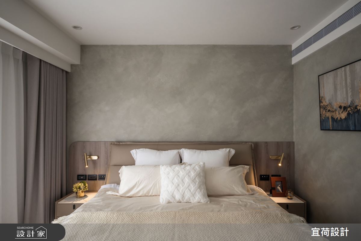 38坪新古屋(10年以下)＿現代風臥室案例圖片＿宜荷設計＿宜荷_Merlot之20