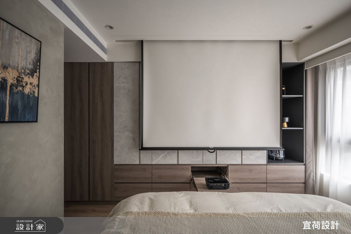 38坪新古屋(10年以下)＿現代風臥室案例圖片＿宜荷設計＿宜荷_Merlot之23