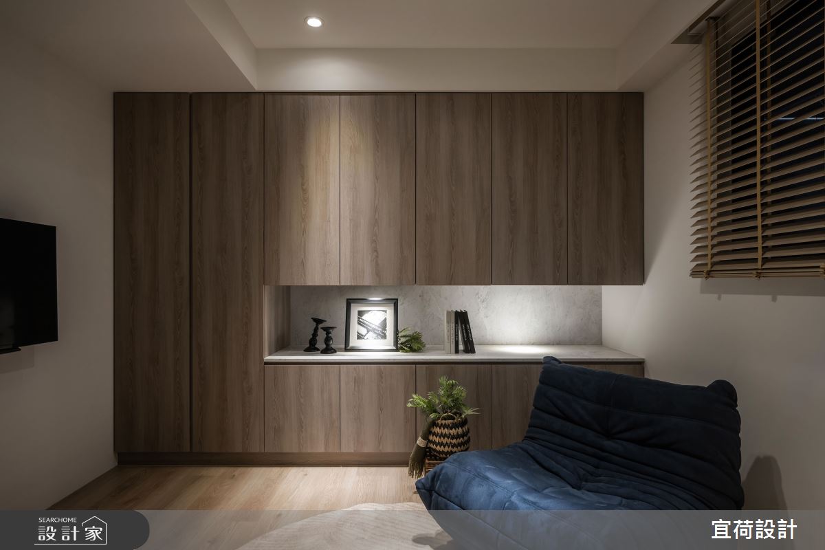 38坪新古屋(10年以下)＿現代風客房多功能室案例圖片＿宜荷設計＿宜荷_Merlot之28