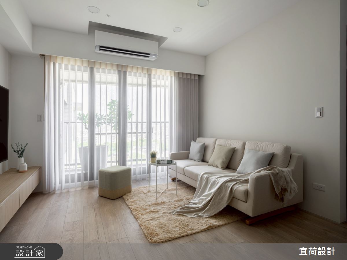 31坪新成屋(5年以下)＿現代風客廳案例圖片＿宜荷設計＿宜荷_杪之5