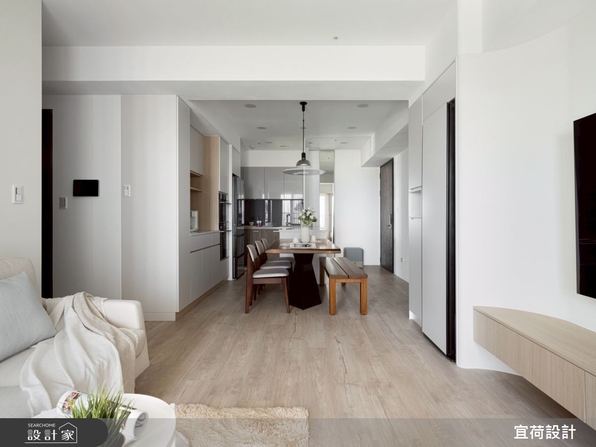 31坪新成屋(5年以下)＿現代風客廳餐廳案例圖片＿宜荷設計＿宜荷_杪之20