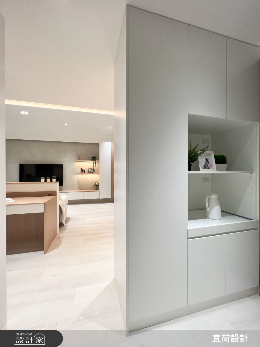 新成屋(5年以下)＿現代風玄關案例圖片＿宜荷設計＿宜荷_栖所之1