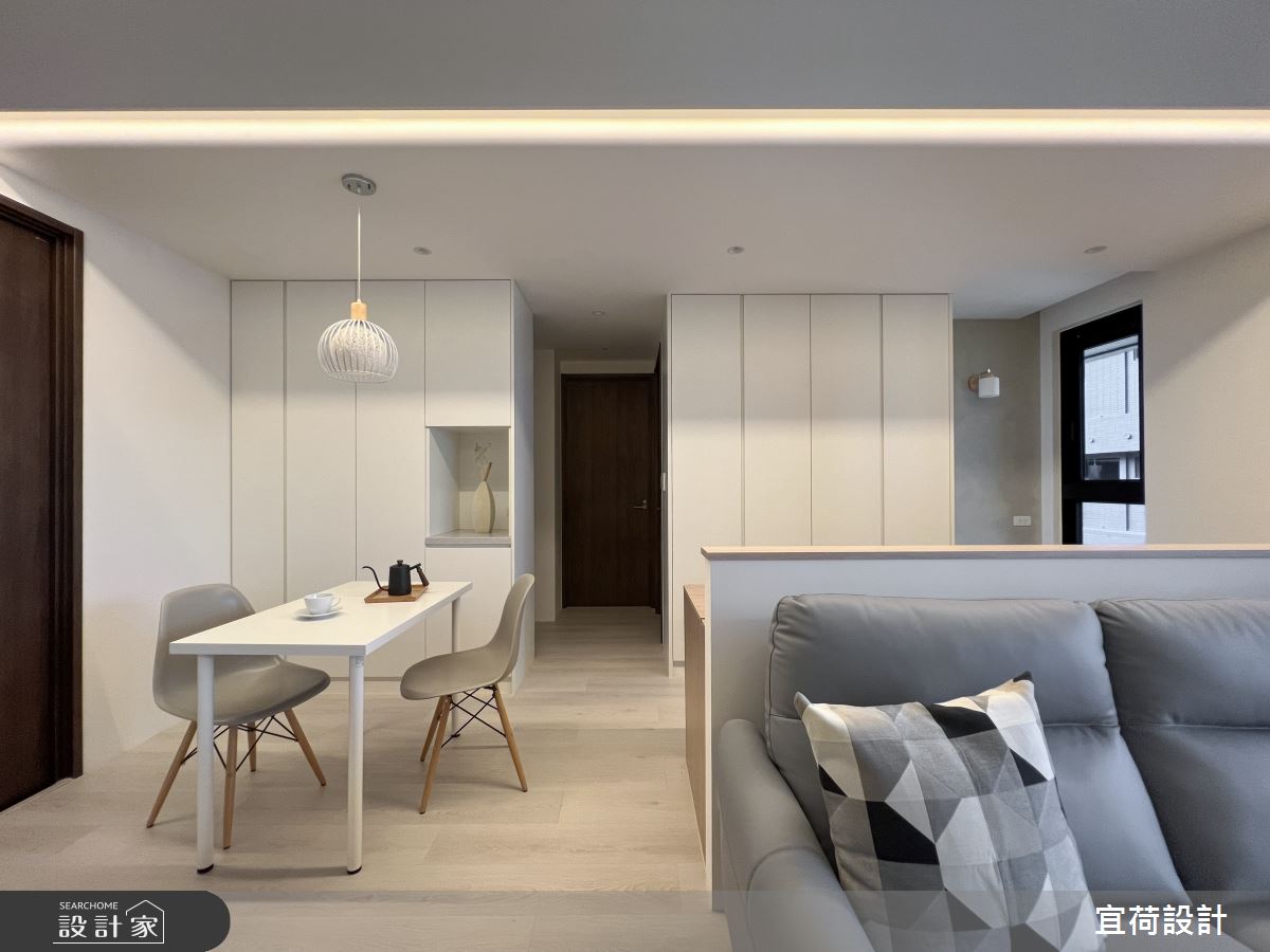 新成屋(5年以下)＿現代風客廳餐廳書房案例圖片＿宜荷設計＿宜荷_栖所之15