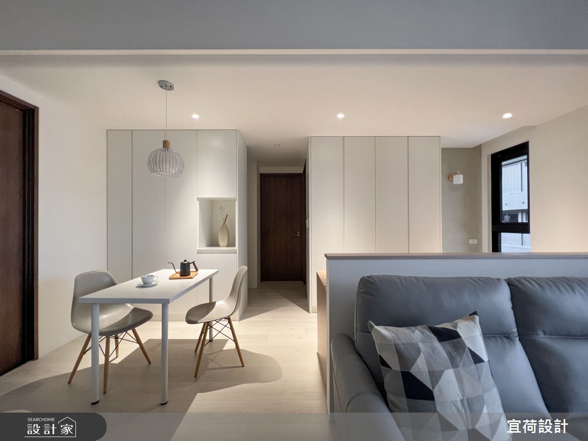 新成屋(5年以下)＿現代風客廳餐廳書房案例圖片＿宜荷設計＿宜荷_栖所之16