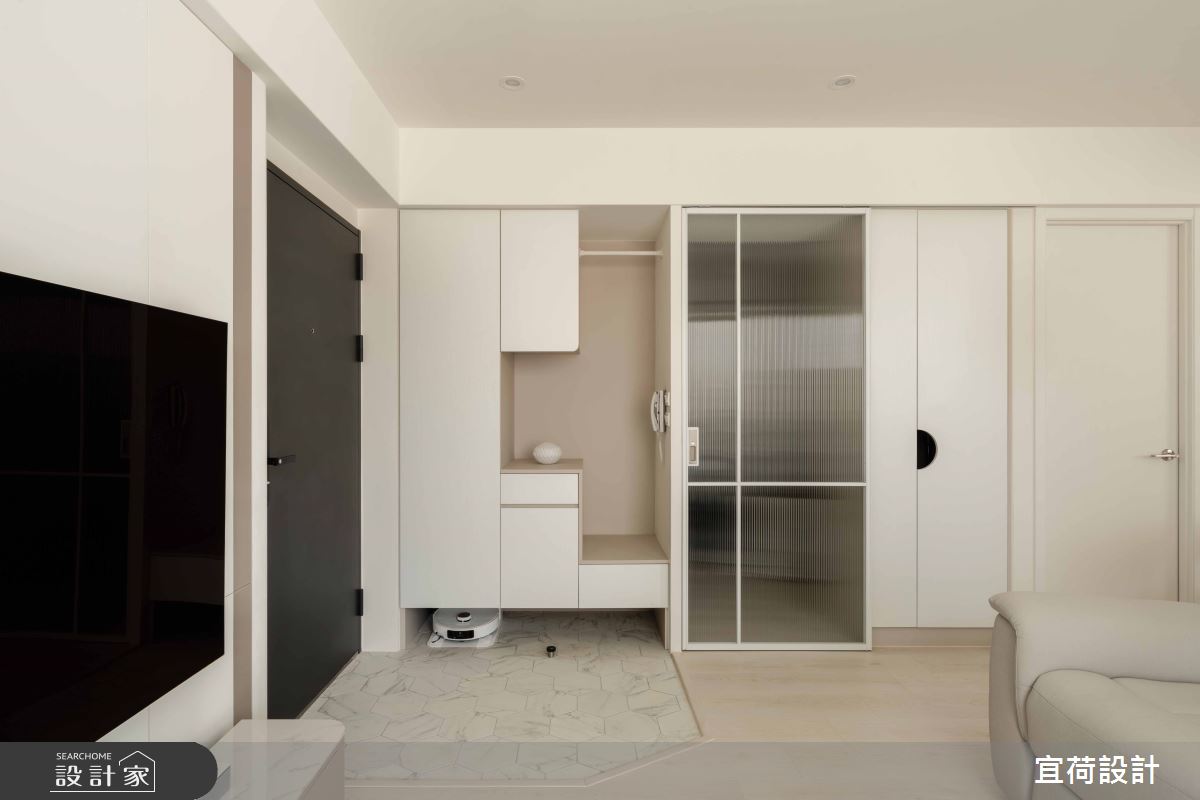 老屋(31~40年)＿現代風玄關客廳案例圖片＿宜荷設計＿宜荷_榛果之6