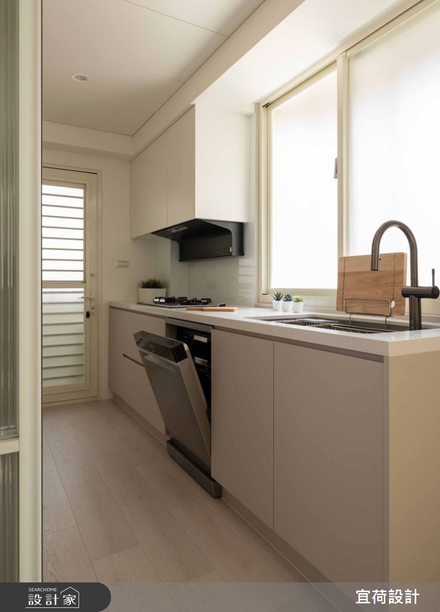 老屋(31~40年)＿現代風廚房案例圖片＿宜荷設計＿宜荷_榛果之10