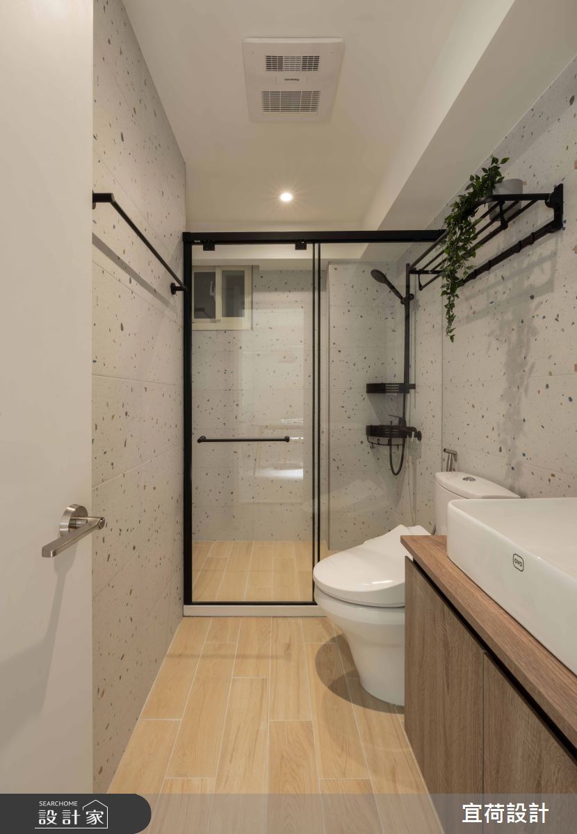 老屋(31~40年)＿現代風浴室案例圖片＿宜荷設計＿宜荷_榛果之15