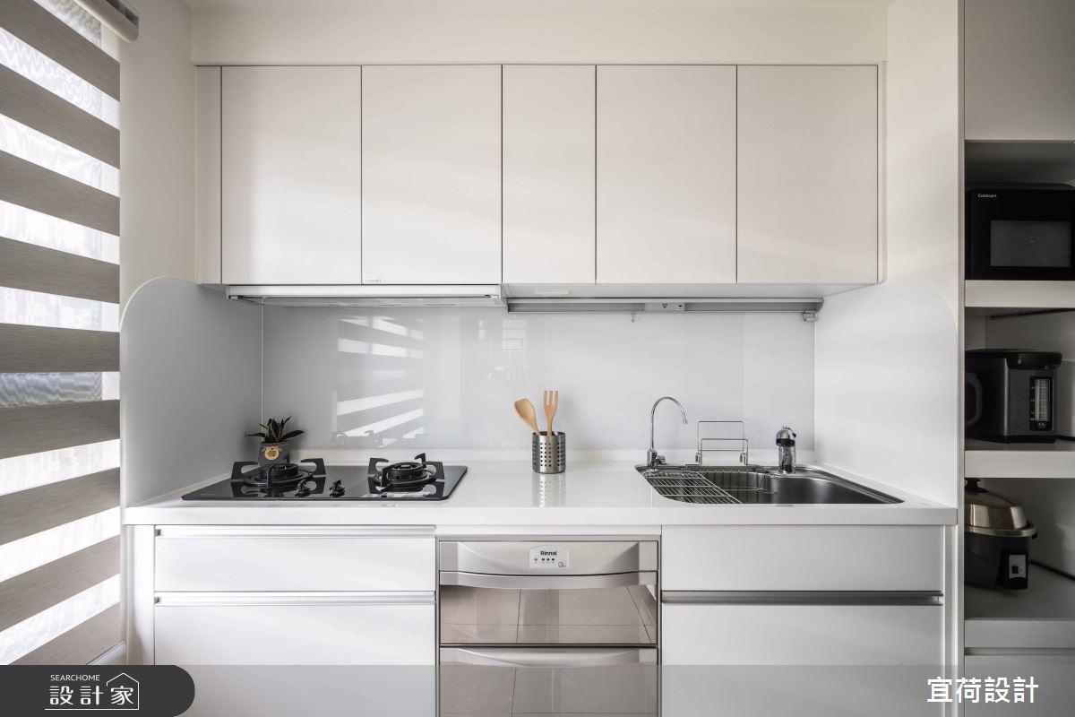 預售屋＿現代風廚房案例圖片＿宜荷設計＿宜荷_光廊之18
