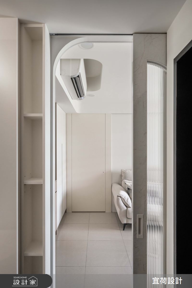 預售屋＿現代風客廳案例圖片＿宜荷設計＿宜荷_光廊之19