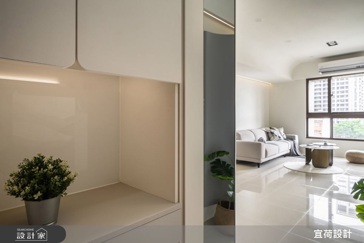 20坪預售屋＿現代風玄關案例圖片＿宜荷設計＿宜荷_築億海格之2