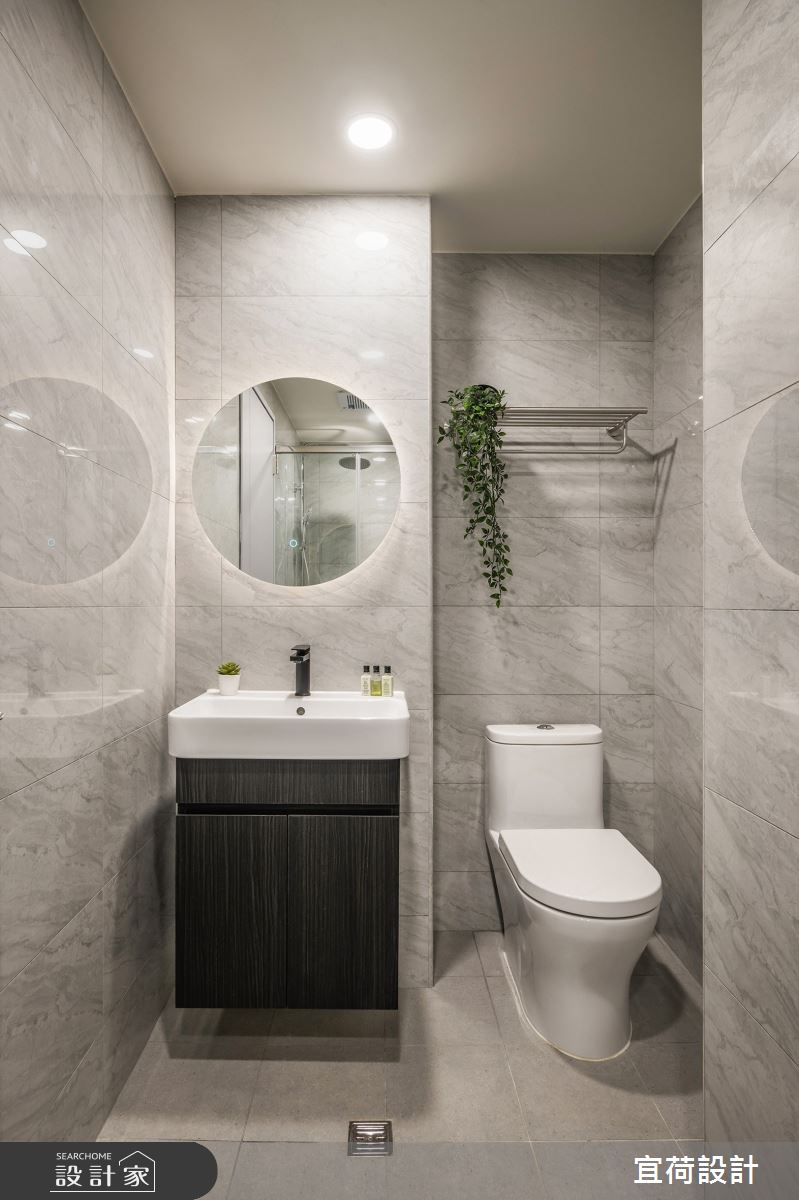 20坪預售屋＿現代風浴室案例圖片＿宜荷設計＿宜荷_築億海格之118