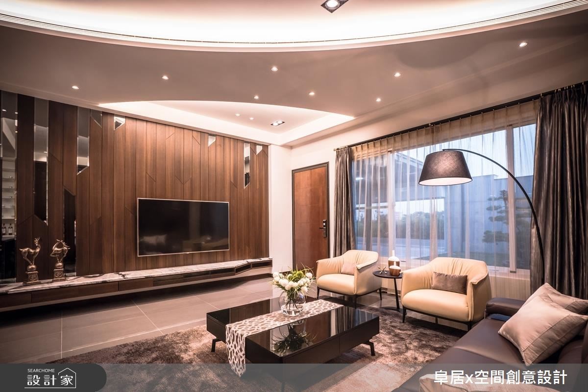 188坪新成屋(5年以下)＿混搭風客廳案例圖片＿阜居空間創意設計＿阜居_01之11