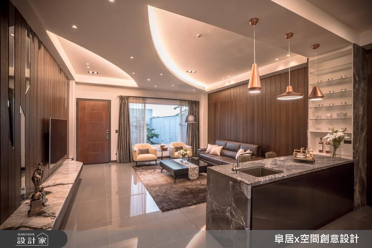 188坪新成屋(5年以下)＿混搭風客廳案例圖片＿阜居空間創意設計＿阜居_01之13