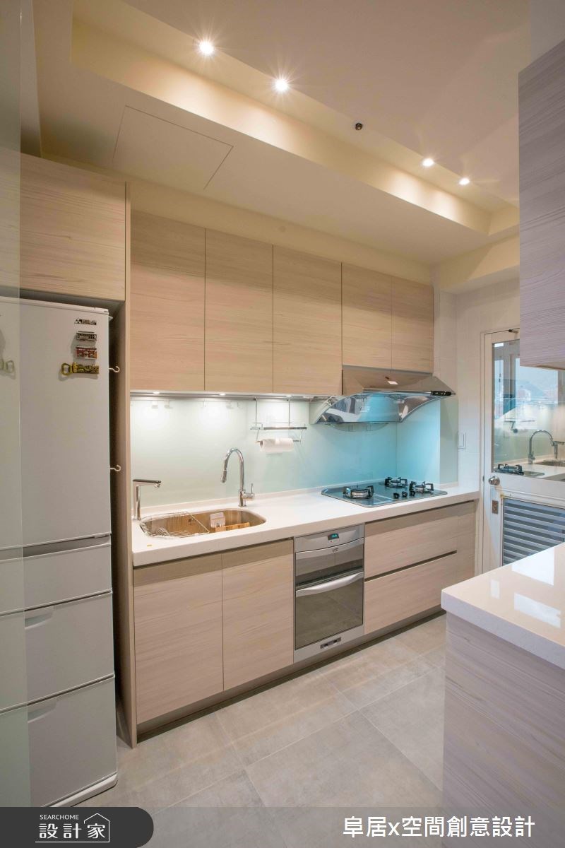 31坪老屋(16~30年)＿北歐風廚房案例圖片＿阜居空間創意設計＿阜居_02之7