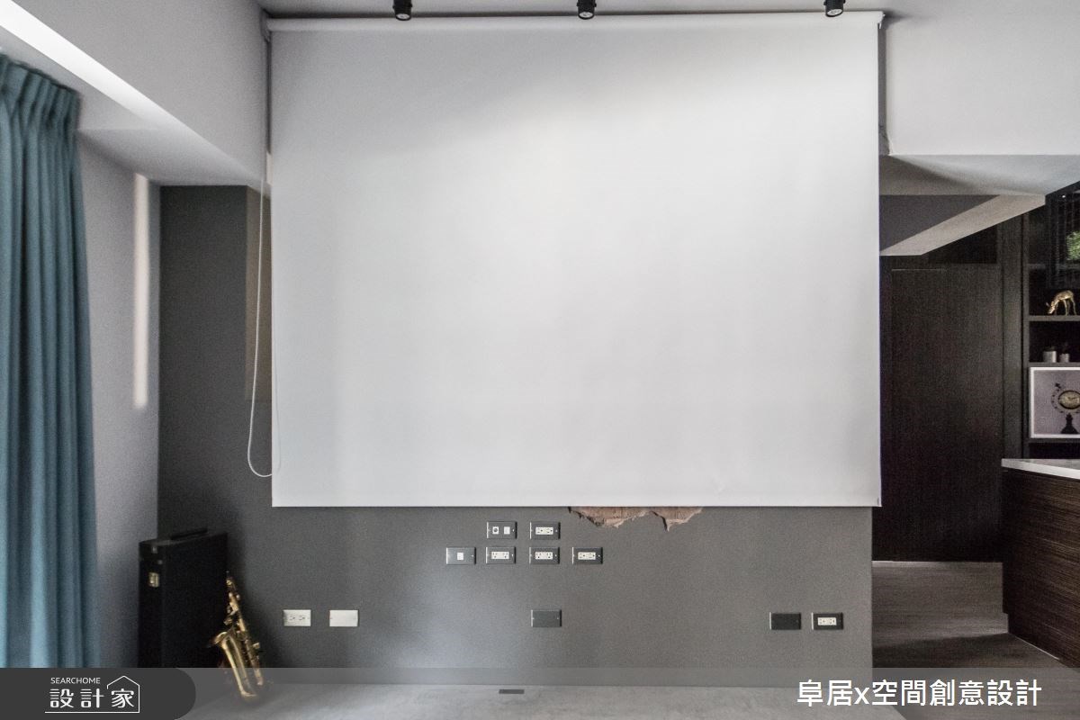 26坪老屋(16~30年)＿工業風客廳案例圖片＿阜居空間創意設計＿阜居_05之7