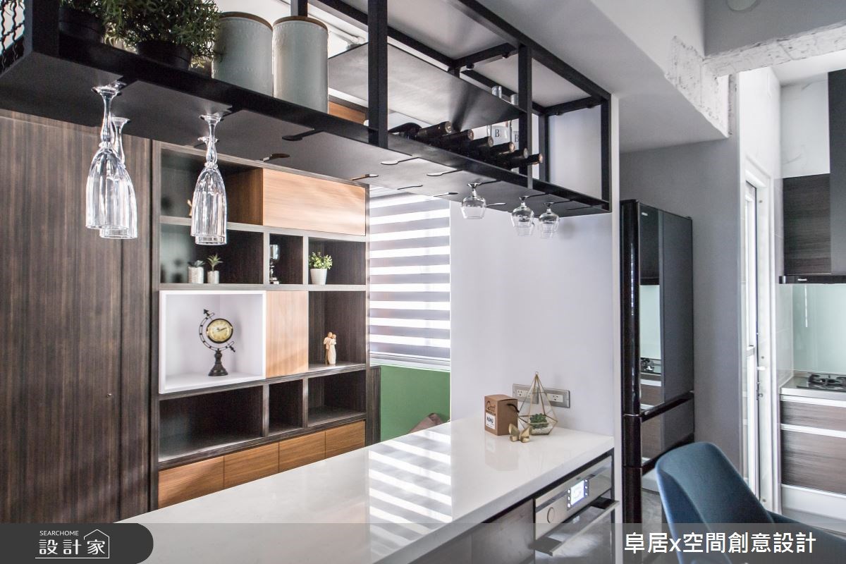 26坪老屋(16~30年)＿工業風餐廳廚房案例圖片＿阜居空間創意設計＿阜居_05之11