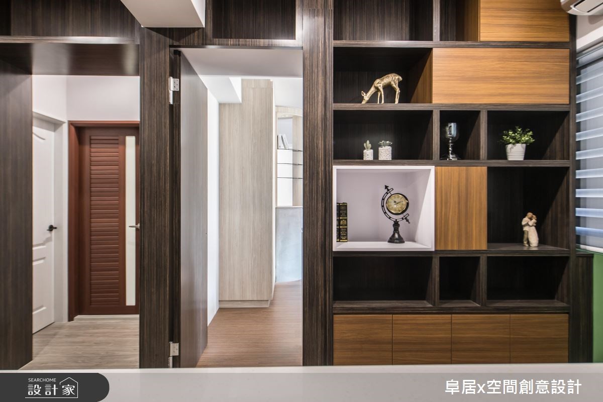 26坪老屋(16~30年)＿工業風臥室走廊案例圖片＿阜居空間創意設計＿阜居_05之13