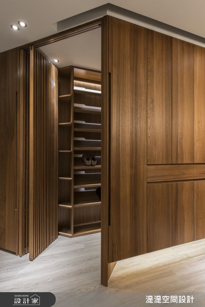 25坪新成屋(5年以下)＿混搭風玄關案例圖片＿湜湜空間設計＿湜湜_07之1