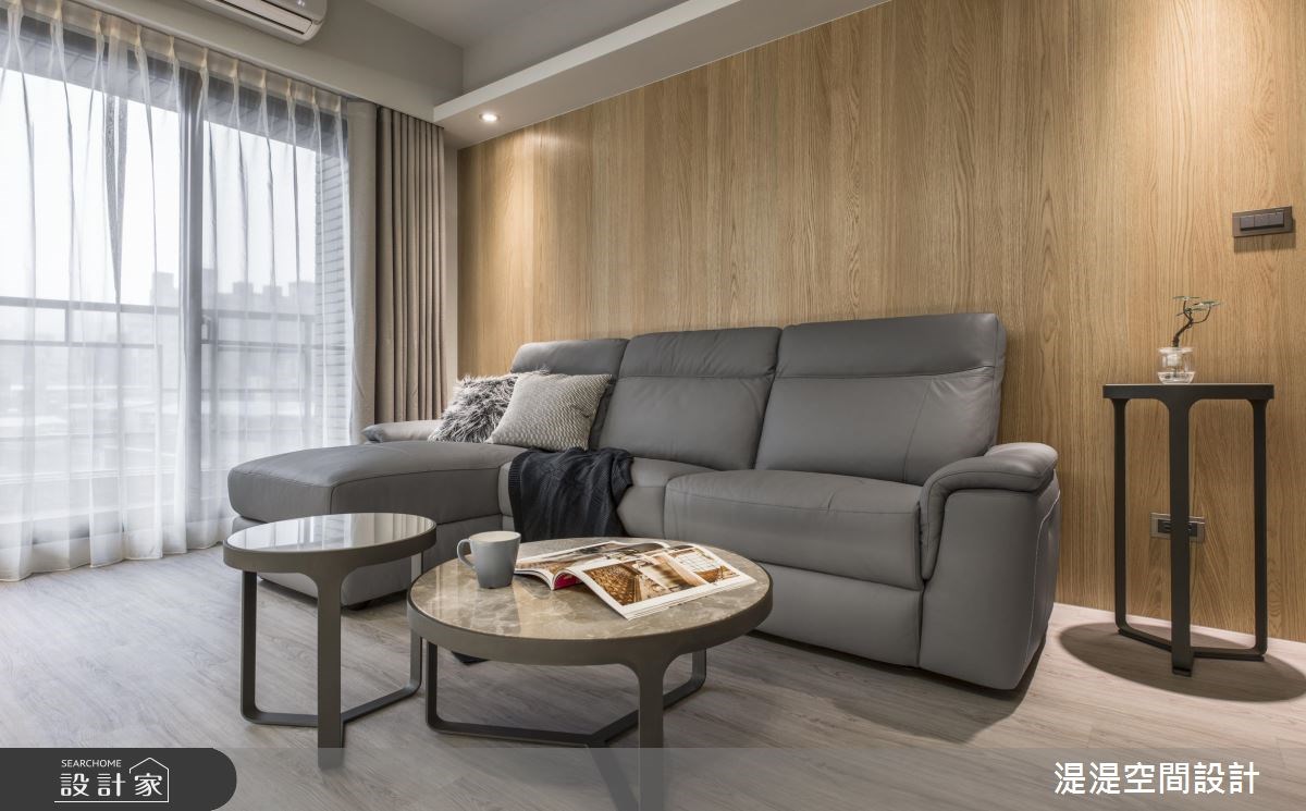25坪新成屋(5年以下)＿混搭風客廳案例圖片＿湜湜空間設計＿湜湜_07之8