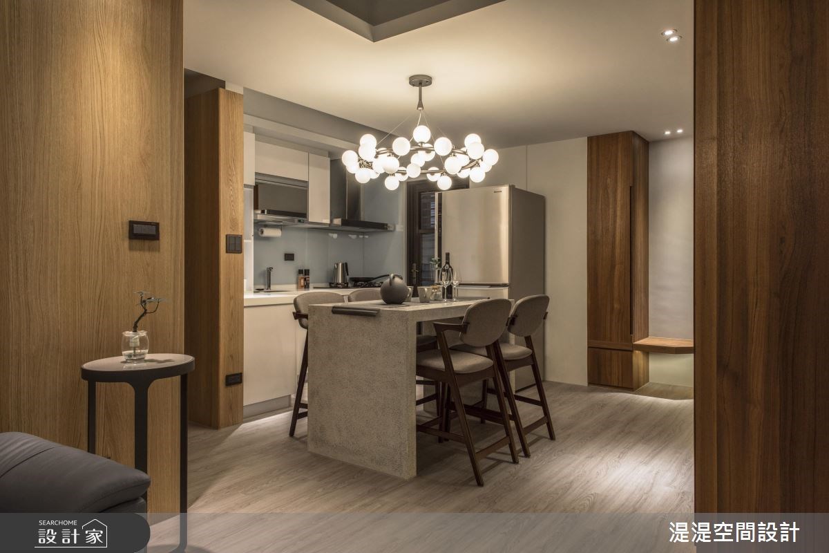 25坪新成屋(5年以下)＿混搭風餐廳案例圖片＿湜湜空間設計＿湜湜_07之9