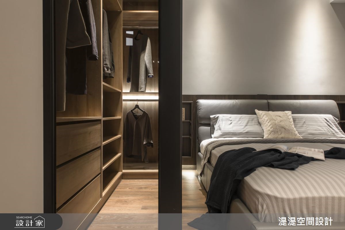 25坪新成屋(5年以下)＿混搭風臥室案例圖片＿湜湜空間設計＿湜湜_07之11