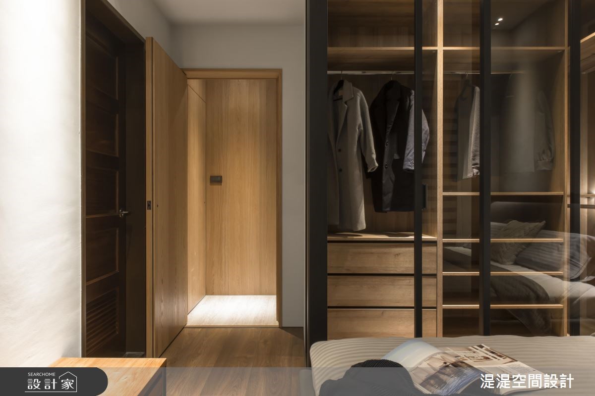 25坪新成屋(5年以下)＿混搭風臥室案例圖片＿湜湜空間設計＿湜湜_07之12