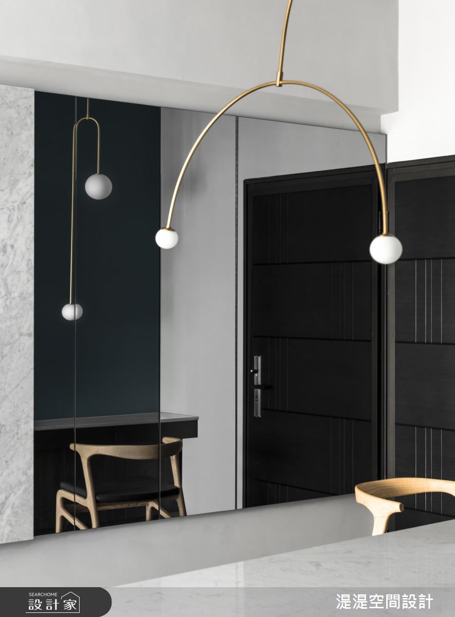 20坪新成屋(5年以下)＿混搭風玄關案例圖片＿湜湜空間設計＿湜湜_08之1