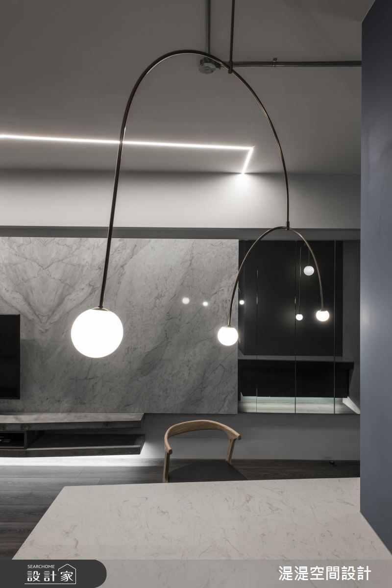20坪新成屋(5年以下)＿混搭風客廳餐廳案例圖片＿湜湜空間設計＿湜湜_08之8