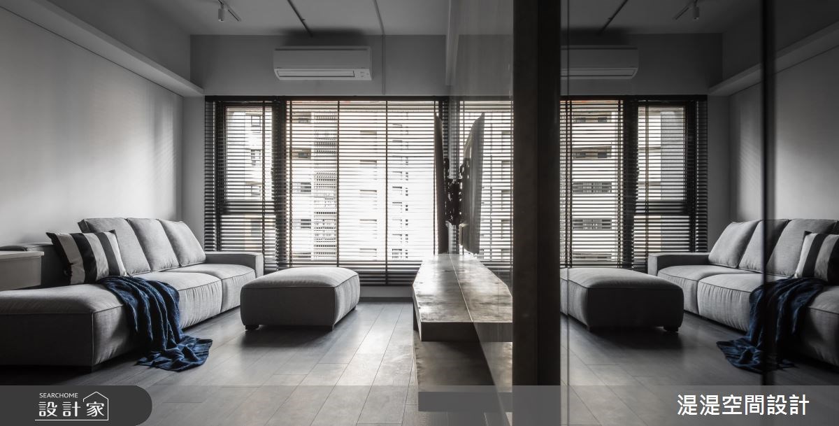 20坪新成屋(5年以下)＿混搭風客廳案例圖片＿湜湜空間設計＿湜湜_08之10
