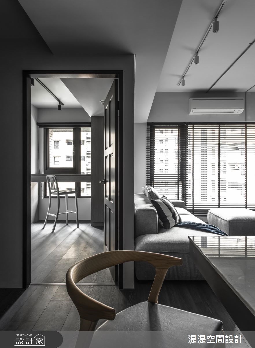 20坪新成屋(5年以下)＿混搭風客廳案例圖片＿湜湜空間設計＿湜湜_08之15