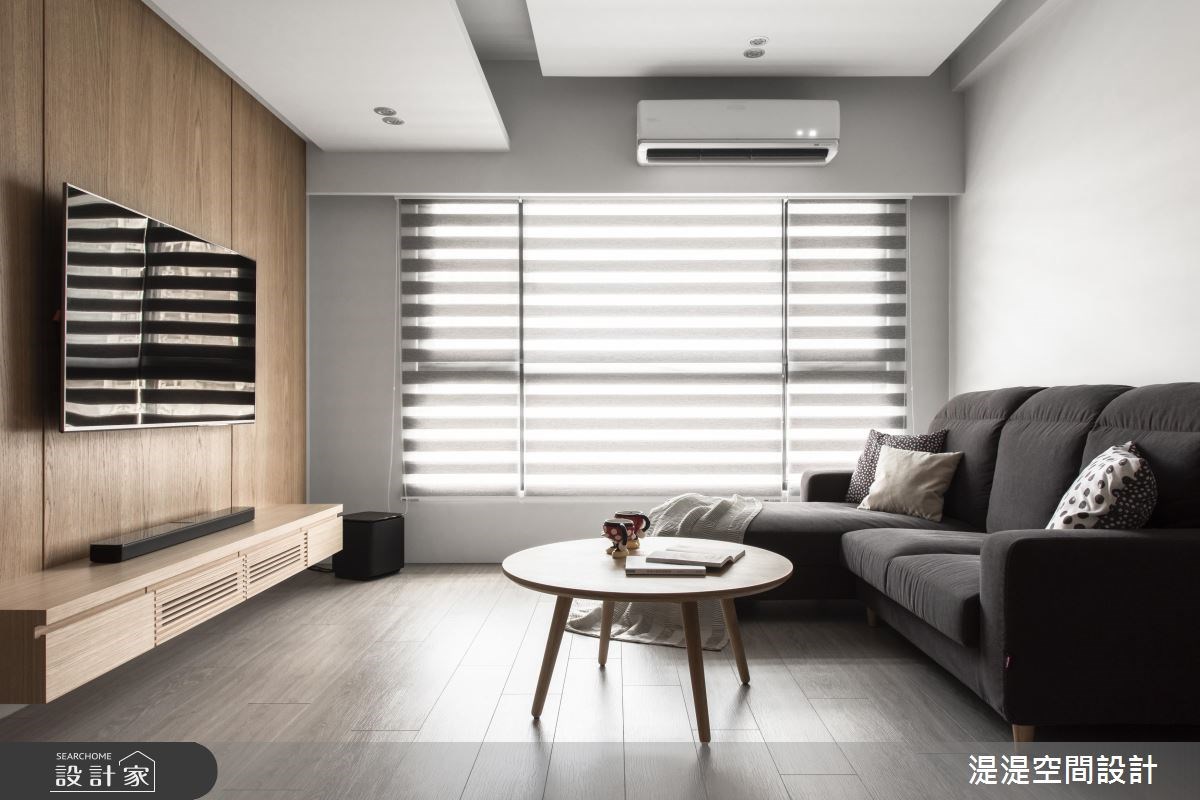 23坪新成屋(5年以下)＿混搭風客廳案例圖片＿湜湜空間設計＿湜湜_10之3