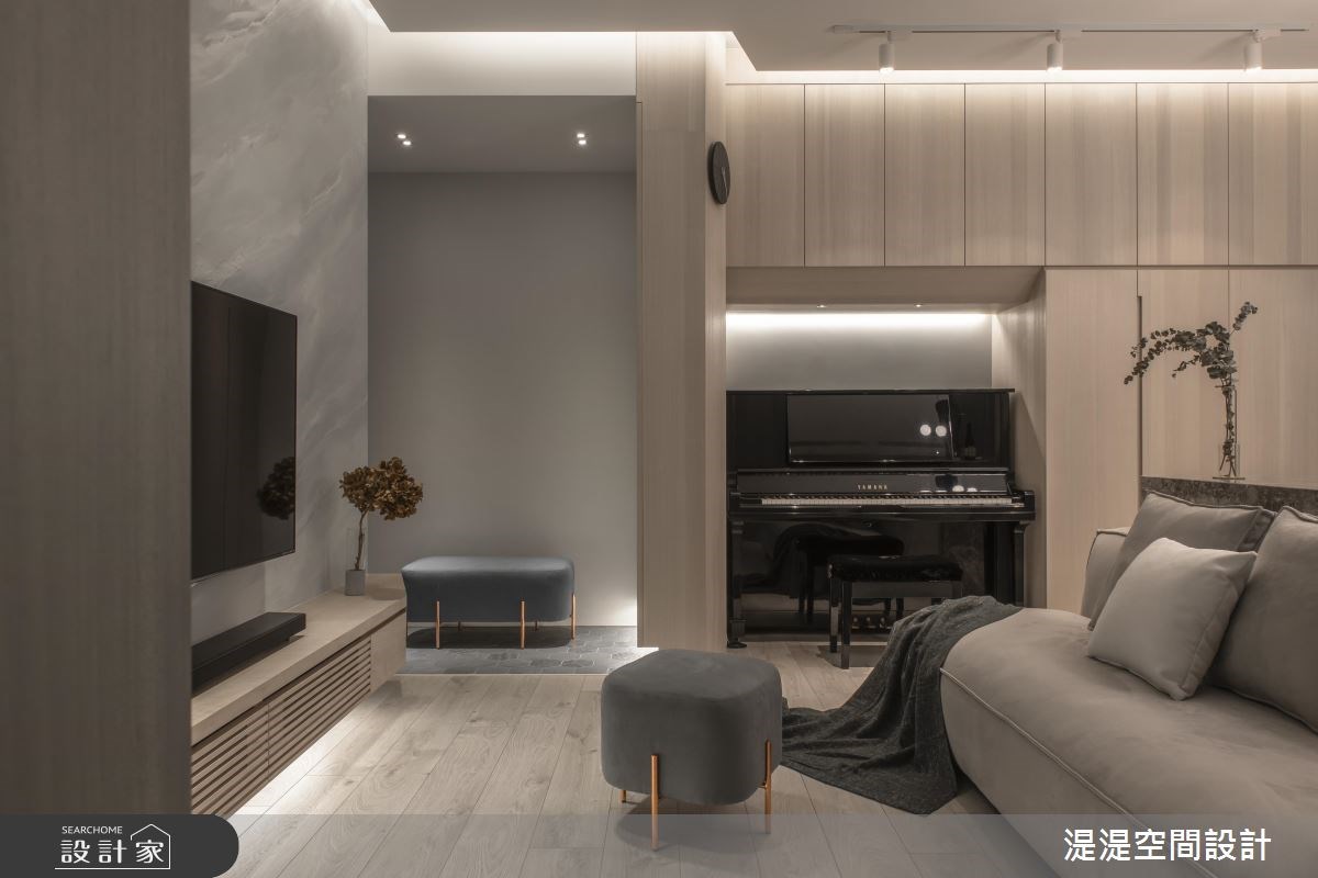 28坪老屋(16~30年)＿混搭風客廳案例圖片＿湜湜空間設計＿湜湜_13之5