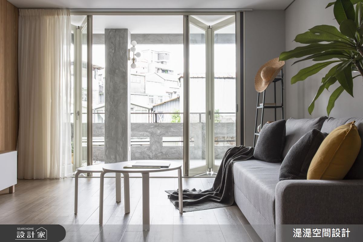 35坪老屋(16~30年)＿混搭風客廳案例圖片＿湜湜空間設計＿湜湜_14之4