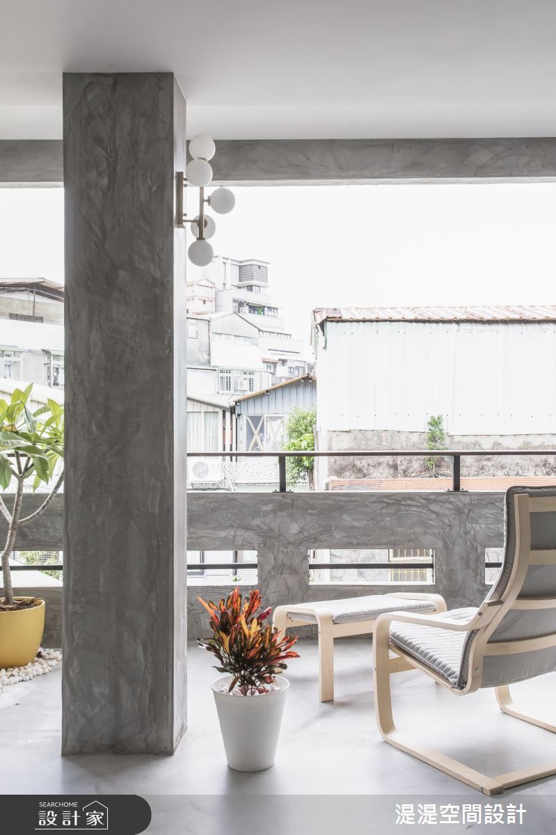 35坪老屋(16~30年)＿混搭風陽台案例圖片＿湜湜空間設計＿湜湜_14之16
