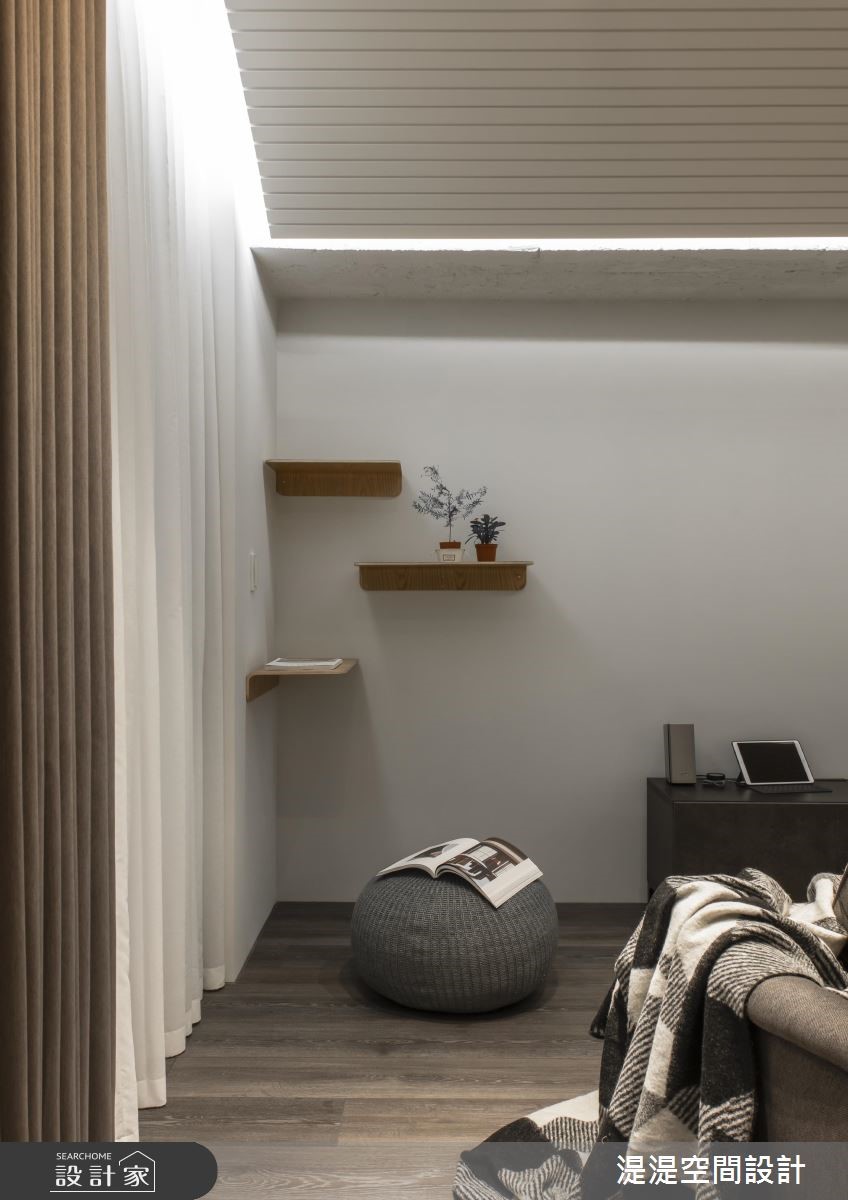 12坪中古屋(5~15年)＿混搭風客廳案例圖片＿湜湜空間設計＿湜湜_15之9