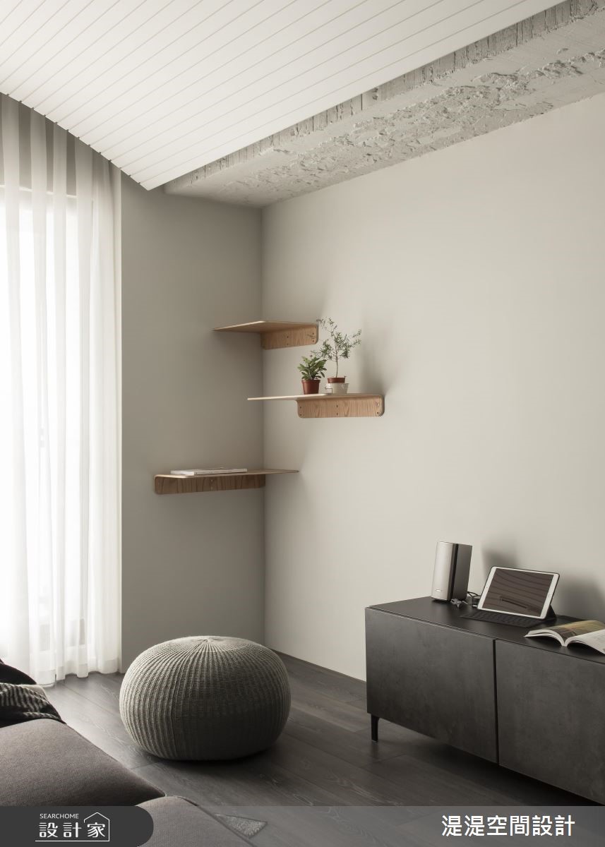 12坪中古屋(5~15年)＿混搭風客廳案例圖片＿湜湜空間設計＿湜湜_15之8