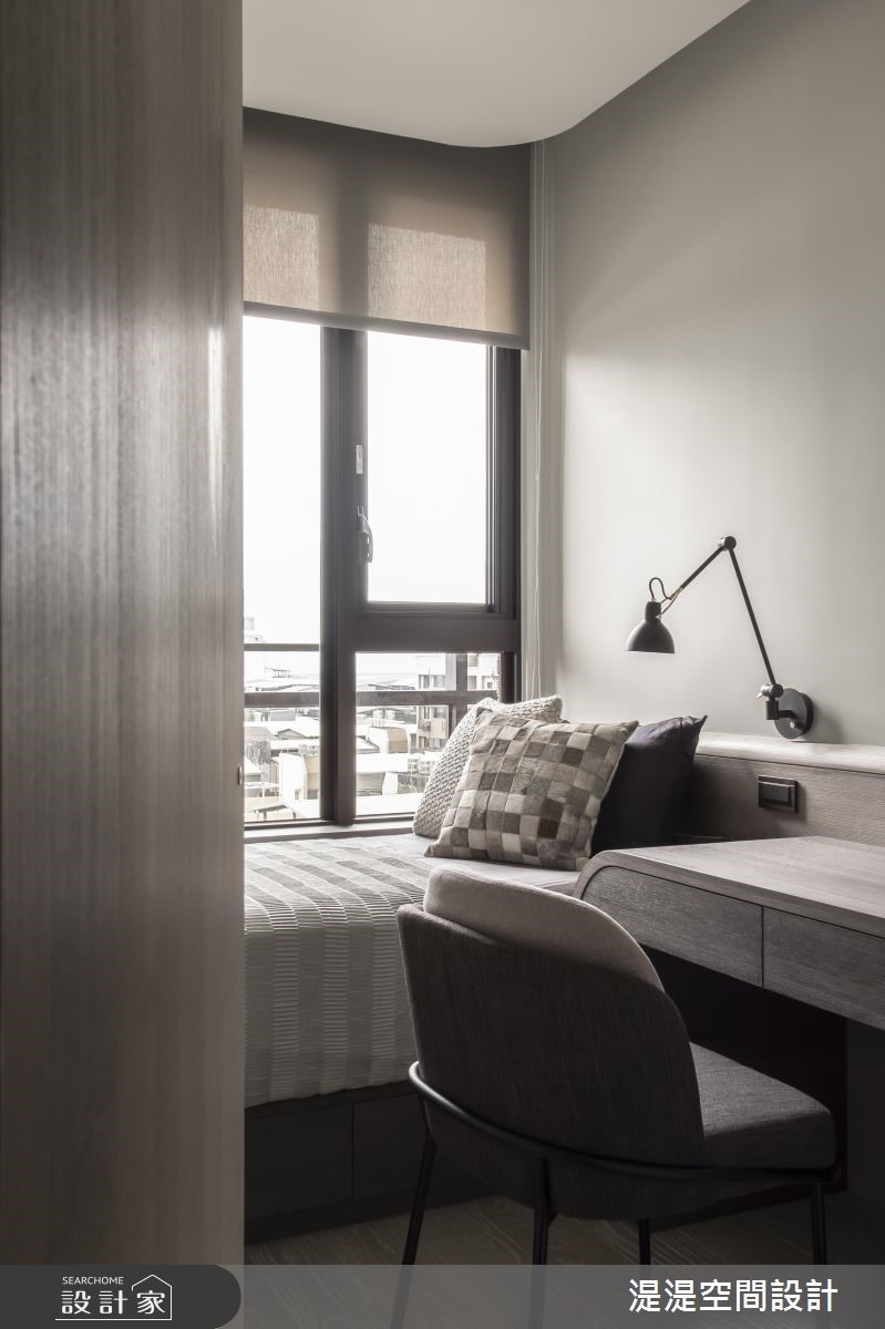 35坪新成屋(5年以下)＿現代風臥室案例圖片＿湜湜空間設計＿湜湜_16之21