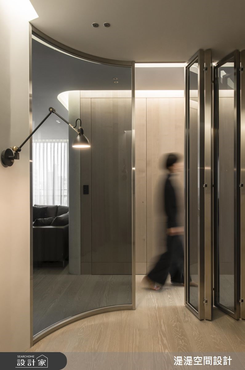 35坪新成屋(5年以下)＿現代風走廊案例圖片＿湜湜空間設計＿湜湜_16之24
