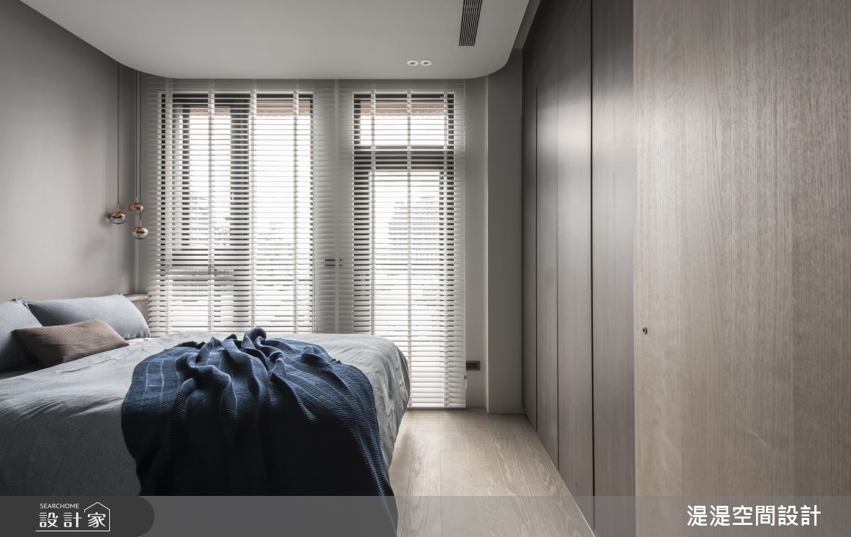 35坪新成屋(5年以下)＿現代風臥室案例圖片＿湜湜空間設計＿湜湜_16之16