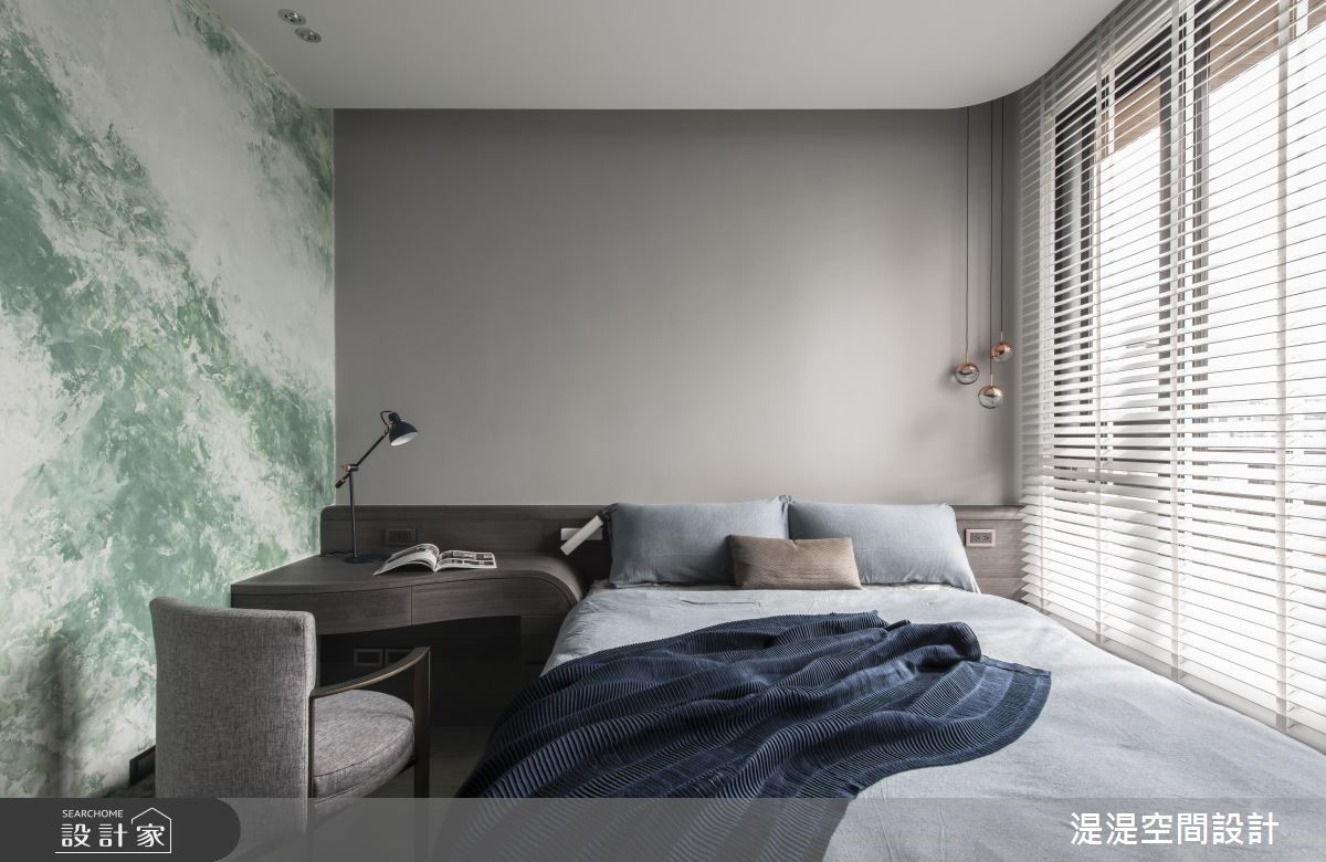35坪新成屋(5年以下)＿現代風臥室案例圖片＿湜湜空間設計＿湜湜_16之18